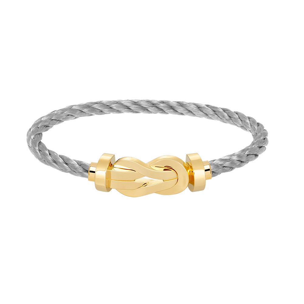 [CiCi]CHANCE LARGE 8 FIGURE BUCKLE NO DIAMOND BRACELET GOLD
