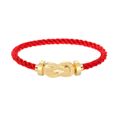 [CiCi]CHANCE LARGE 8 FIGURE BUCKLE NO DIAMOND BRACELET GOLD