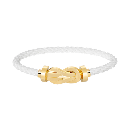 [CiCi]CHANCE LARGE 8 FIGURE BUCKLE NO DIAMOND BRACELET GOLD