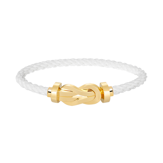 [CiCi]CHANCE LARGE 8 FIGURE BUCKLE NO DIAMOND BRACELET GOLD