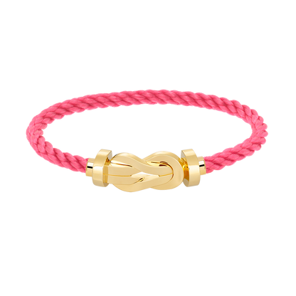 [CiCi]CHANCE LARGE 8 FIGURE BUCKLE NO DIAMOND BRACELET GOLD