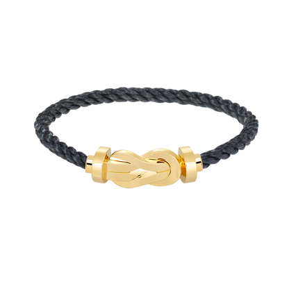 [CiCi]CHANCE LARGE 8 FIGURE BUCKLE NO DIAMOND BRACELET GOLD