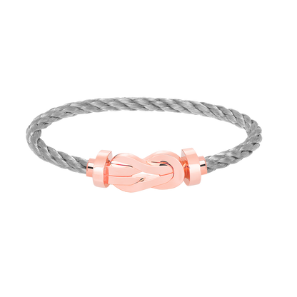 [CiCi]CHANCE LARGE 8 FIGURE BUCKLE NO DIAMOND BRACELET ROSE GOLD