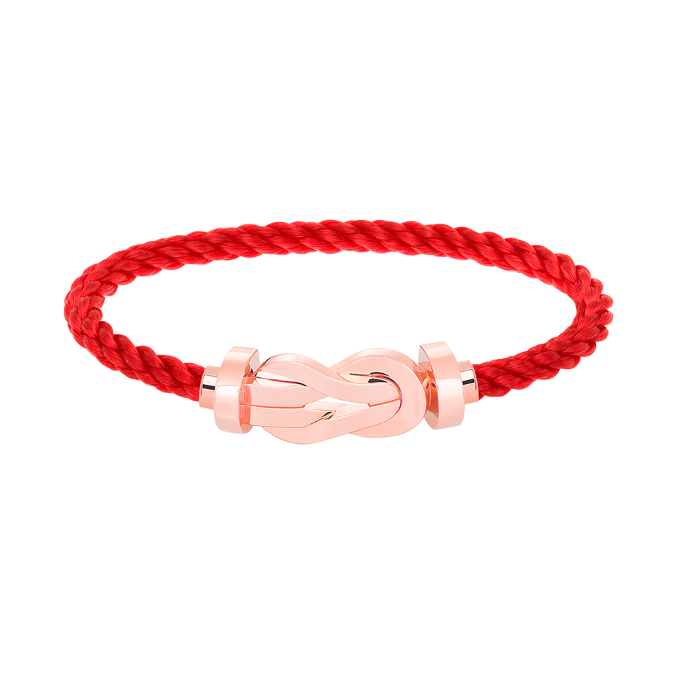 [CiCi]CHANCE LARGE 8 FIGURE BUCKLE NO DIAMOND BRACELET ROSE GOLD