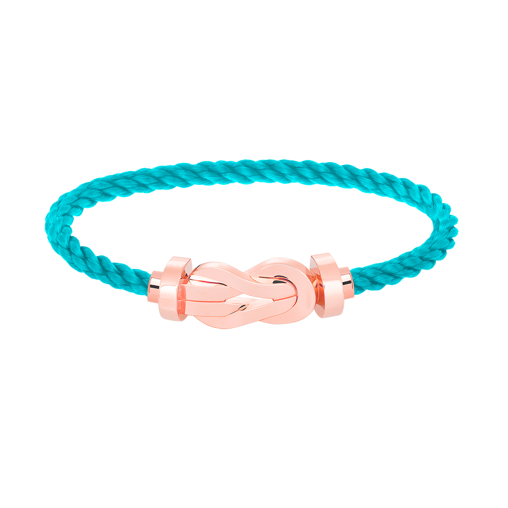 [CiCi]CHANCE LARGE 8 FIGURE BUCKLE NO DIAMOND BRACELET ROSE GOLD