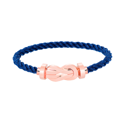 [CiCi]CHANCE LARGE 8 FIGURE BUCKLE NO DIAMOND BRACELET ROSE GOLD