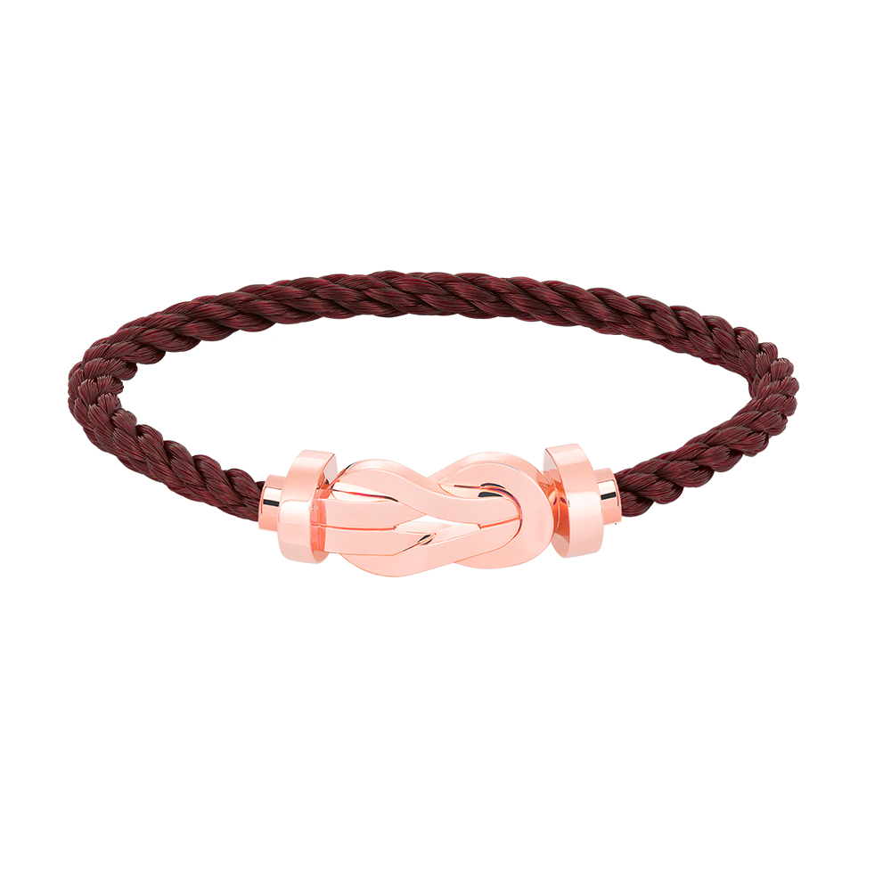 [CiCi]CHANCE LARGE 8 FIGURE BUCKLE NO DIAMOND BRACELET ROSE GOLD