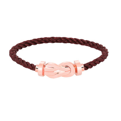 [CiCi]CHANCE LARGE 8 FIGURE BUCKLE NO DIAMOND BRACELET ROSE GOLD