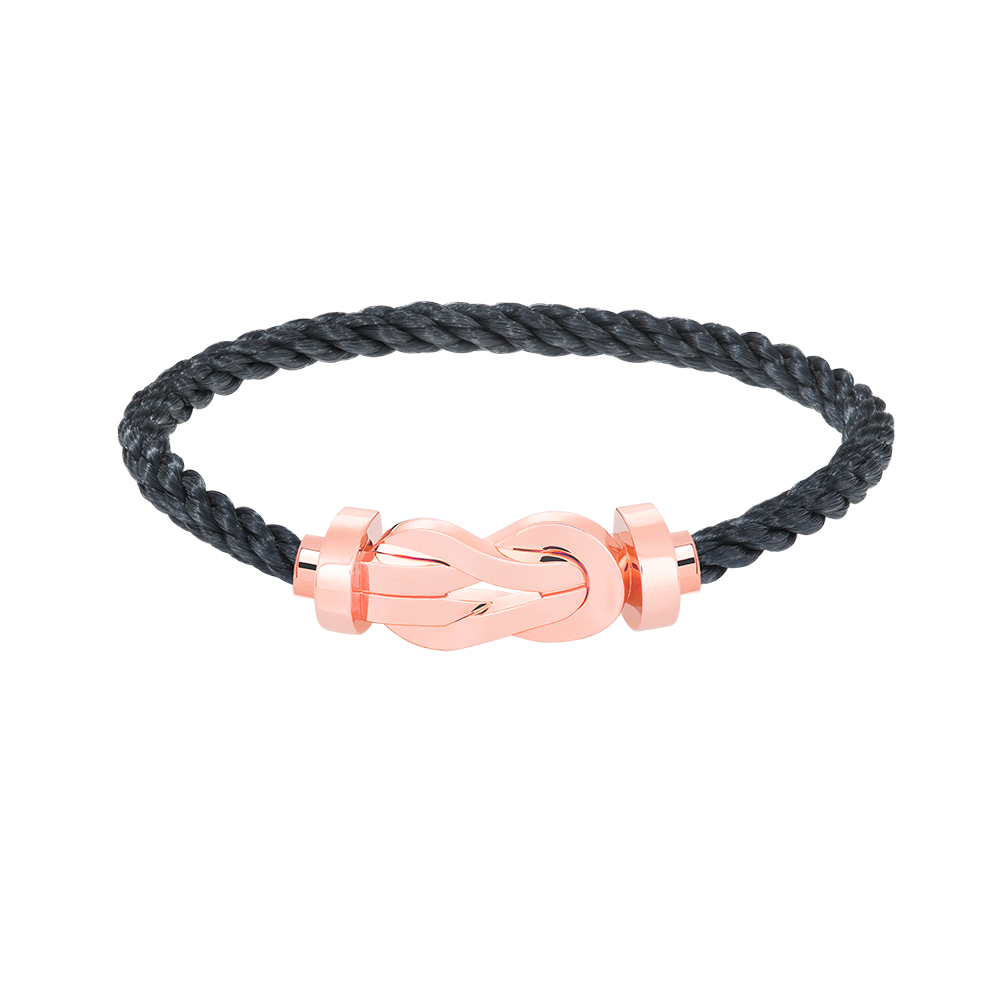 [CiCi]CHANCE LARGE 8 FIGURE BUCKLE NO DIAMOND BRACELET ROSE GOLD