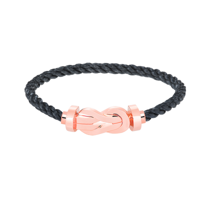 [CiCi]CHANCE LARGE 8 FIGURE BUCKLE NO DIAMOND BRACELET ROSE GOLD
