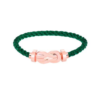 [CiCi]CHANCE LARGE 8 FIGURE BUCKLE NO DIAMOND BRACELET ROSE GOLD