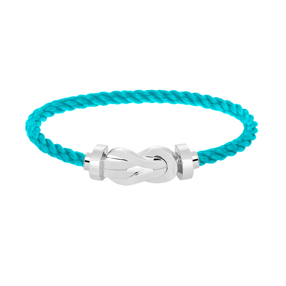 [CiCi]CHANCE LARGE 8 FIGURE BUCKLE NO DIAMOND BRACELET SILVER
