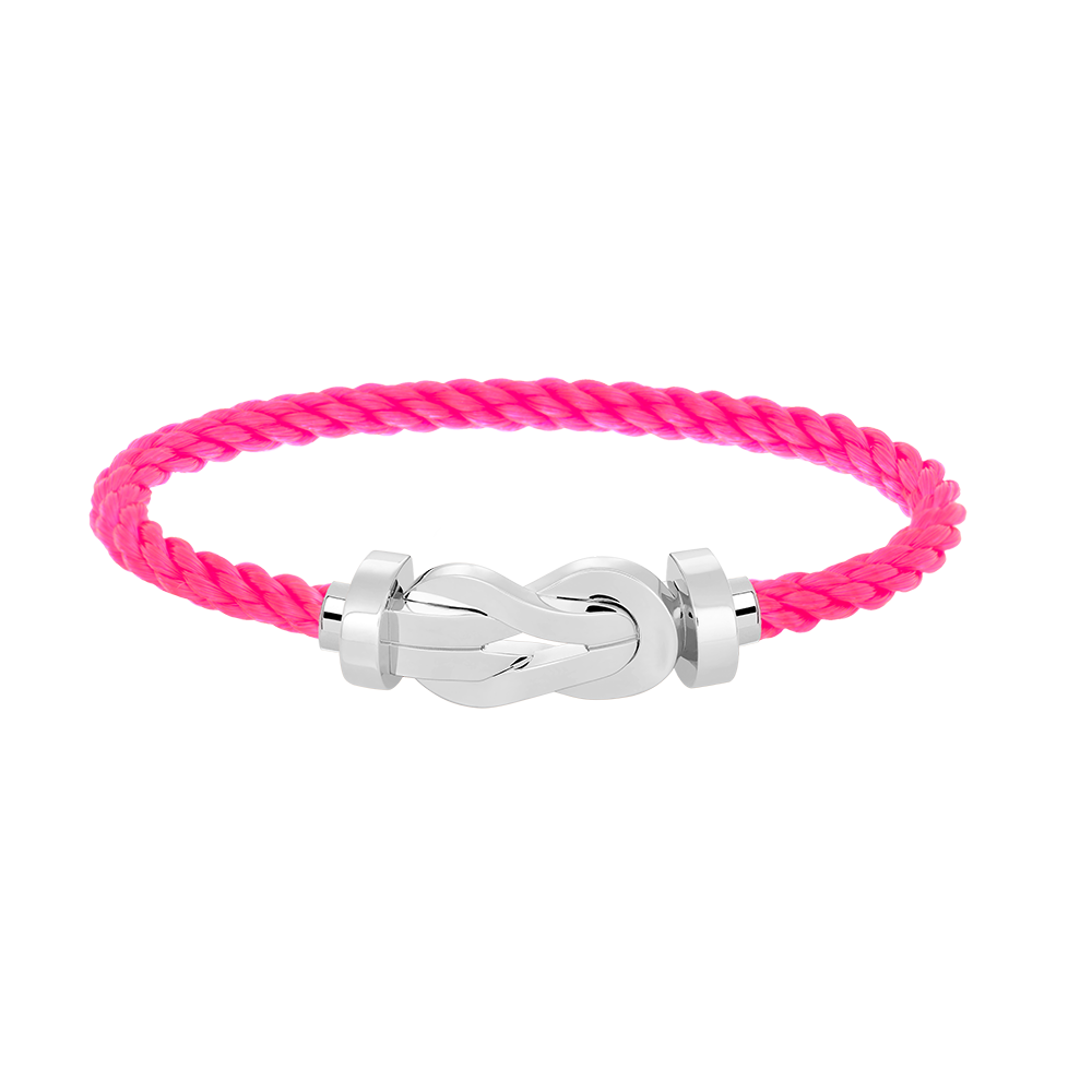 [CiCi]CHANCE LARGE 8 FIGURE BUCKLE NO DIAMOND BRACELET SILVER