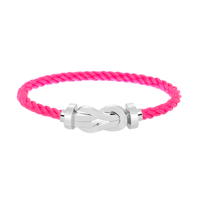 [CiCi]CHANCE LARGE 8 FIGURE BUCKLE NO DIAMOND BRACELET SILVER