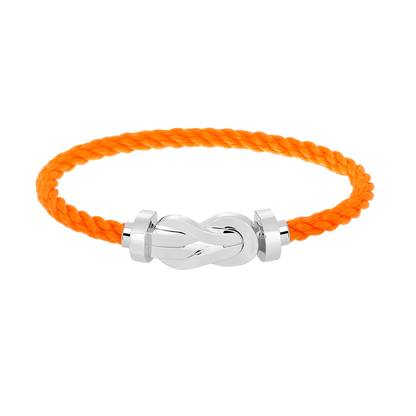 [CiCi]CHANCE LARGE 8 FIGURE BUCKLE NO DIAMOND BRACELET SILVER