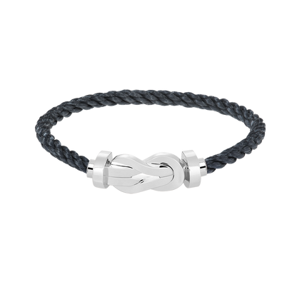 [CiCi]CHANCE LARGE 8 FIGURE BUCKLE NO DIAMOND BRACELET SILVER