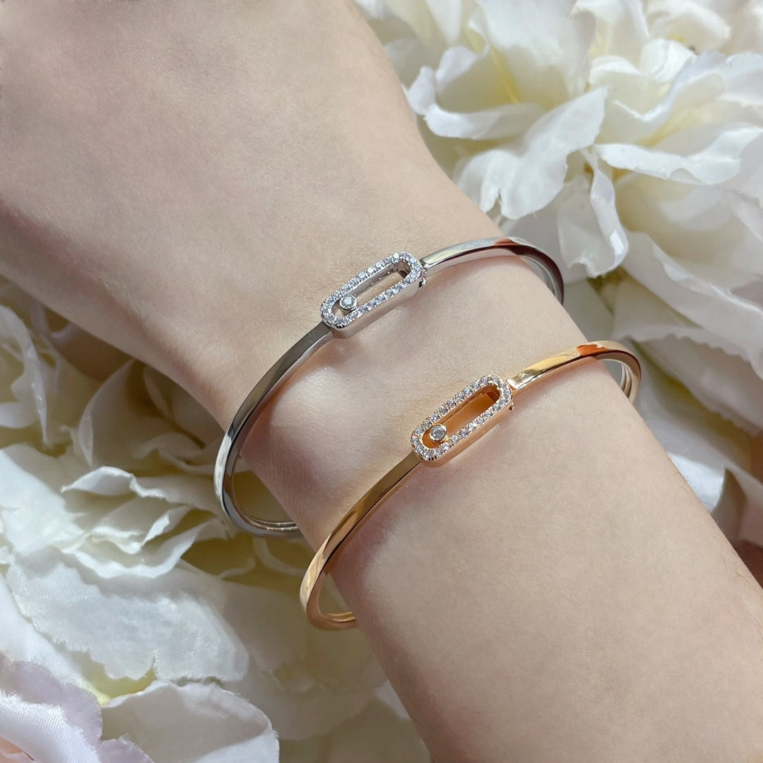 [CiCi]Move Uno pavé flex bangle medium
