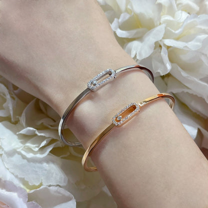 [CiCi]Move Uno pavé flex bangle medium