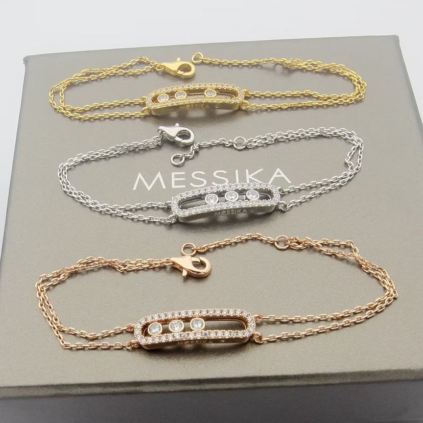 [CiCi] Move Classique pavé bracelet