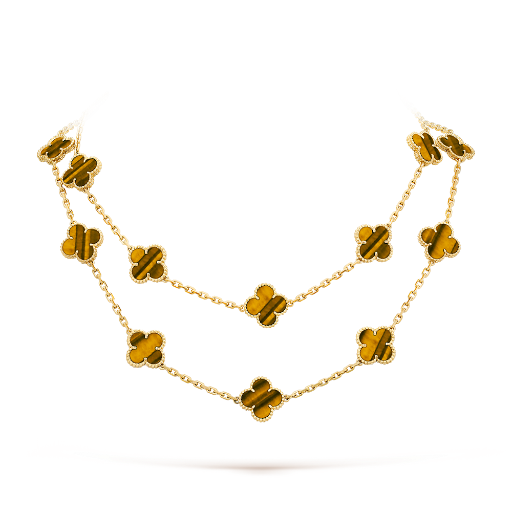 [CiCi]CLOVER 20 MOTIVE TIGER EYE ROSÉGOLD