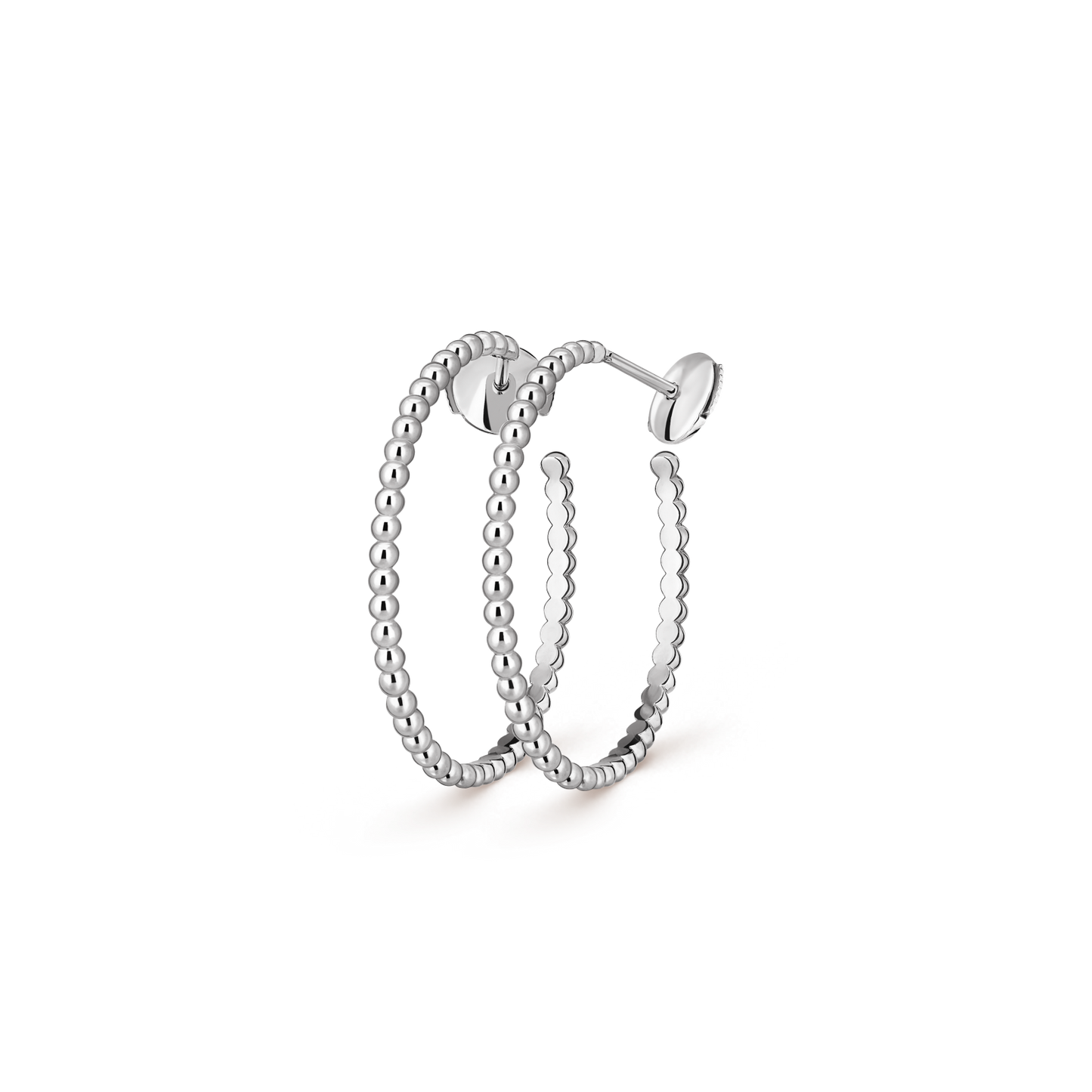 [CiCi] SMOOTH BEAD STUD EARRINGS