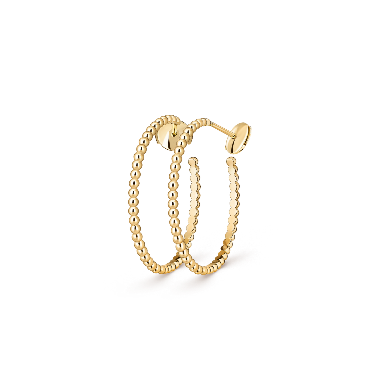 [CiCi] SMOOTH BEAD STUD EARRINGS