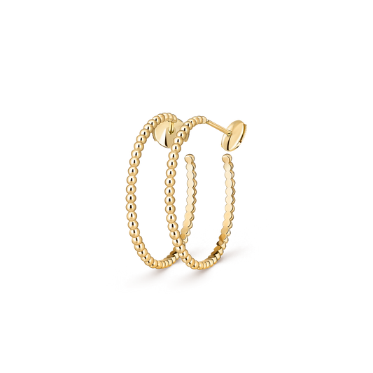 [CiCi] SMOOTH BEAD STUD EARRINGS