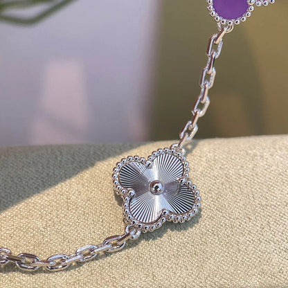 [CiCi] CLOVER 5 MOTIF VIOLET ARMBAND KOLLEKTION