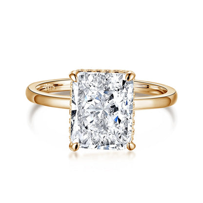 [CiCi]4.0 Carat Ornate Enchanting Radiand Cut Banquet Ring