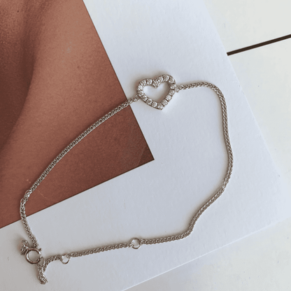 [CiCi]Heart Shape Lover Bracelet