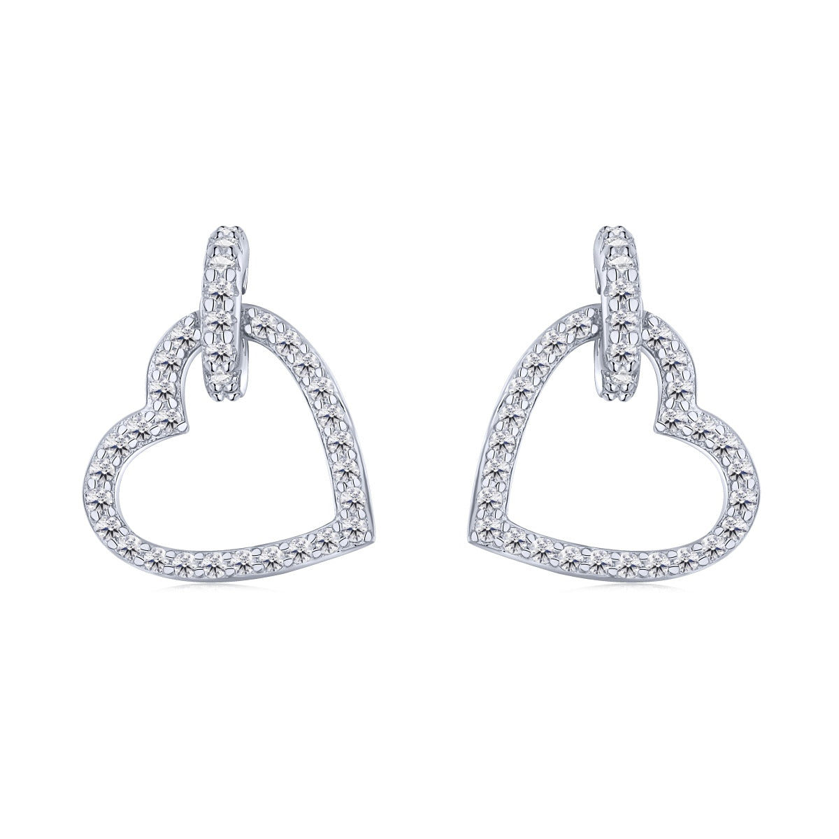 [CiCi]Dainty Heart Shape Earrings