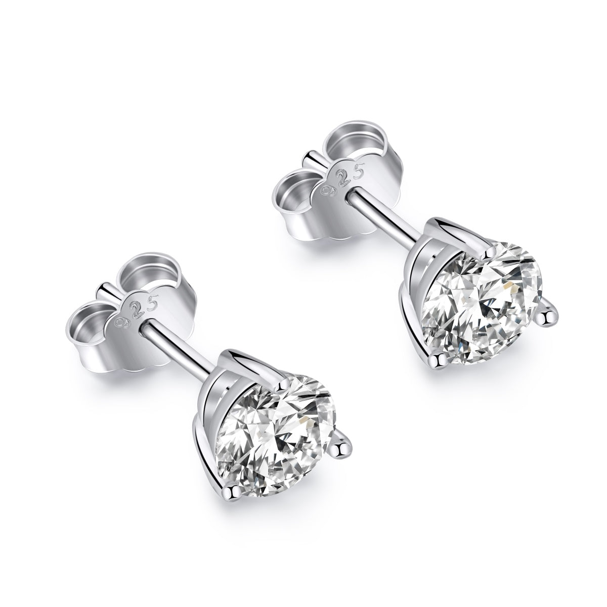 [CiCi]Dainty Round Shape Earrings