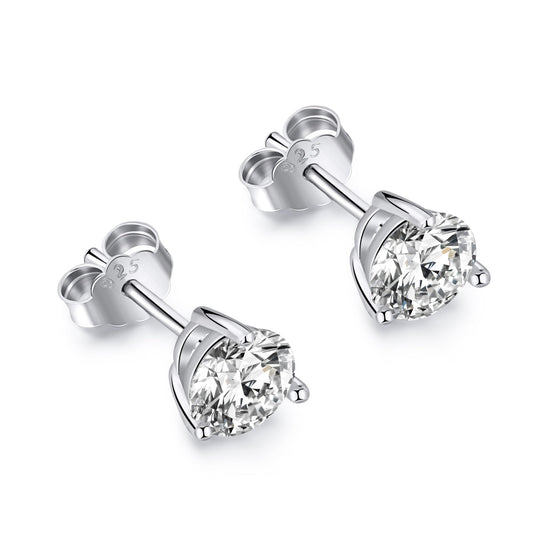 [CiCi]Dainty Round Shape Earrings
