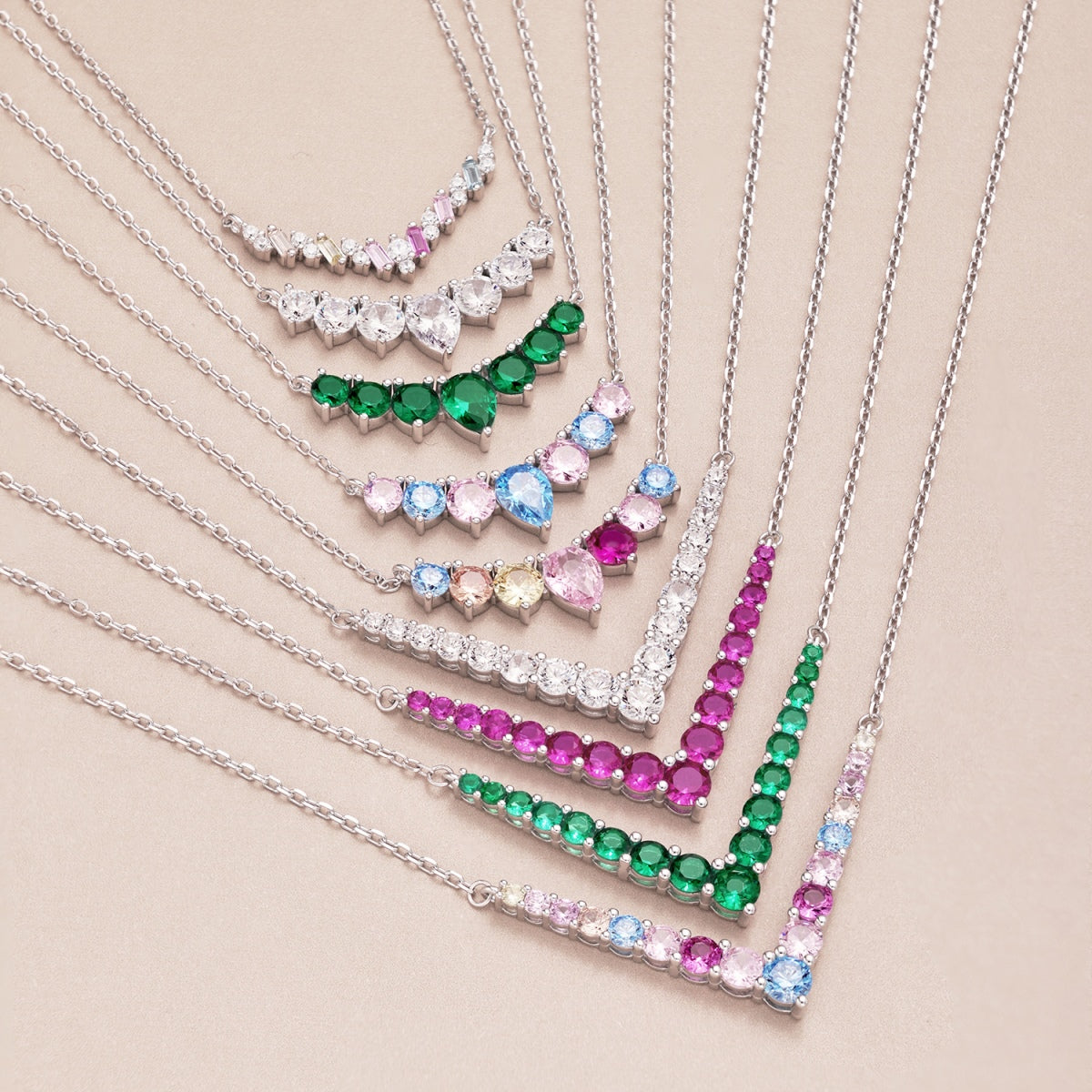 [CiCi]Ornate Round Cut Necklace