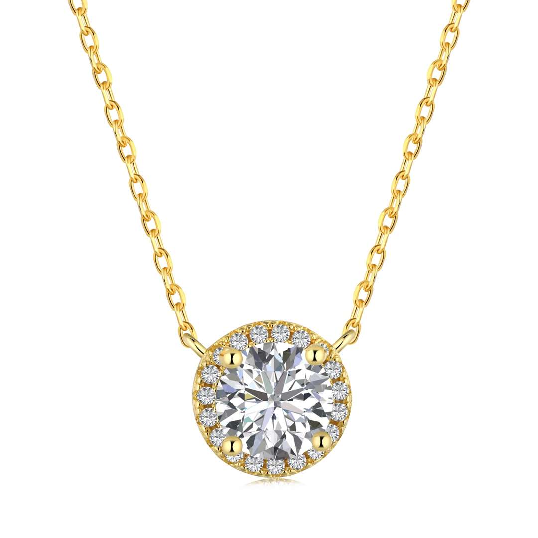[CiCi]Luxurious Round Cut Necklace