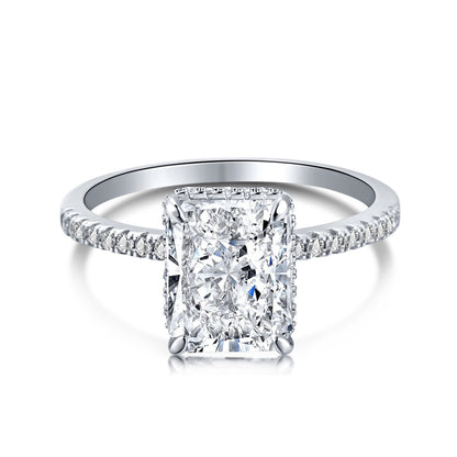 [CiCi]4.0 Carat Luxurious Engagement Ring