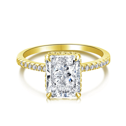 [CiCi]4.0 Carat Luxurious Engagement Ring