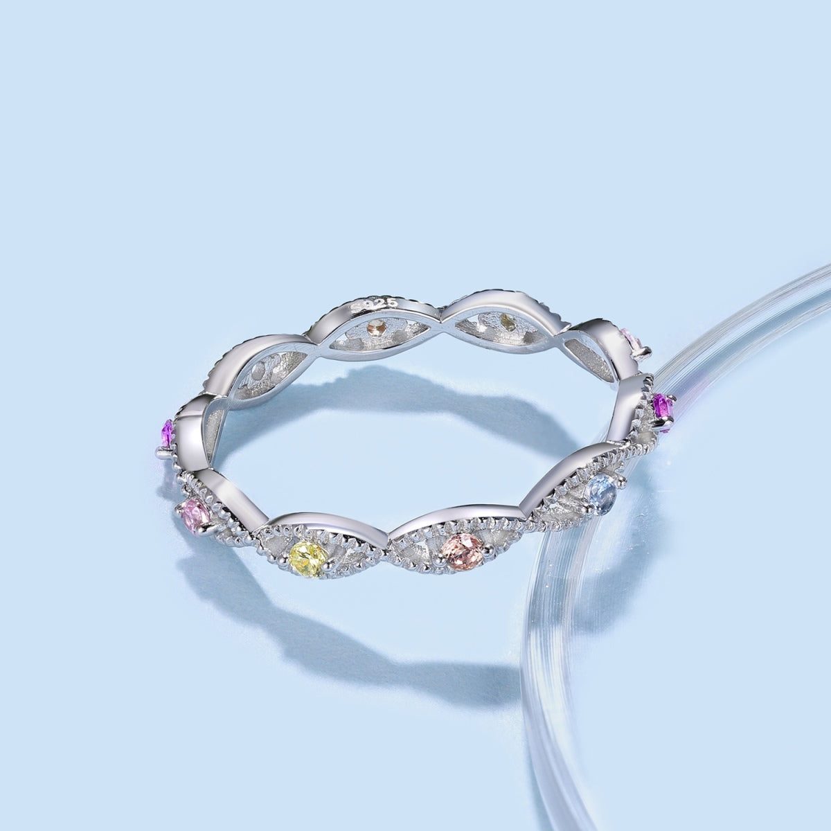 [CiCi]Elegant Energetic Round Cut Daily Ring