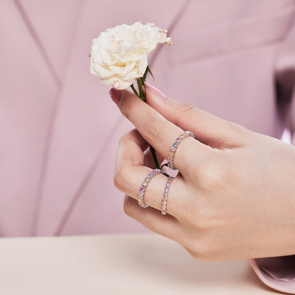 [CiCi]Elegant Energetic Round Cut Daily Ring