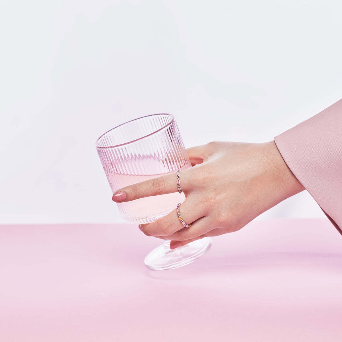 [CiCi]Elegant Energetic Round Cut Daily Ring