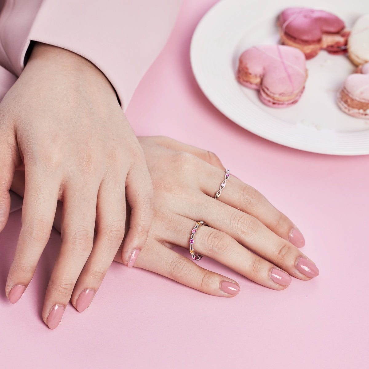 [CiCi]Elegant Energetic Round Cut Daily Ring