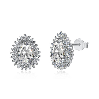 [CiCi]Delicate Gorgeous Pear Cut Daily Earrings