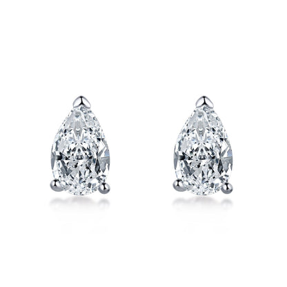 [CiCi]Ornate Water Drop Shape Earrings