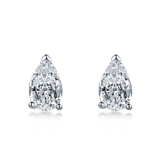 [CiCi]Ornate Water Drop Shape Earrings