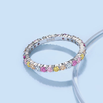 [CiCi]Elegant Vivid Round Cut Daily Ring