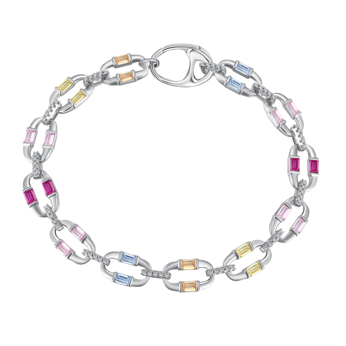 [CiCi]Dazzling Colorful Daily Bracelet