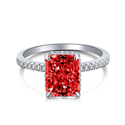[CiCi]4.0 Carat Luxurious Engagement Ring