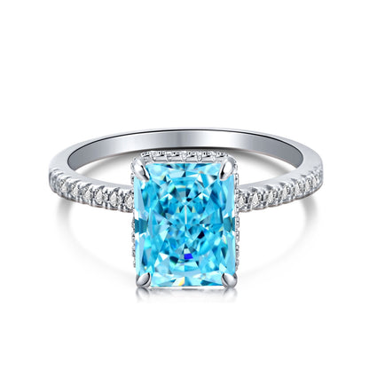 [CiCi]4.0 Carat Luxurious Engagement Ring