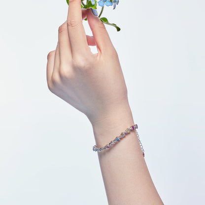 [CiCi]Radiant Water Drop Shape Daily Bracelet
