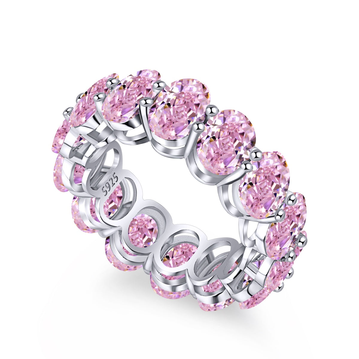 [CiCi]Dainty Elongated Cushion Cut Tennis Ring